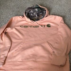 Peach and camo